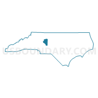 Davidson County PUMA in North Carolina
